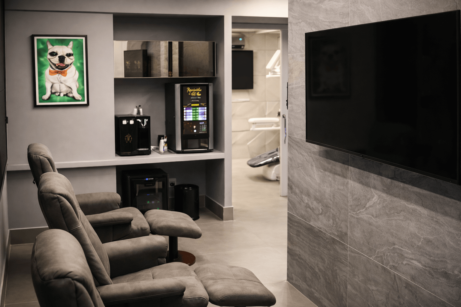 Interior da Maldi Odontologia